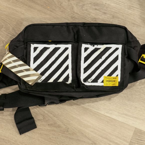 PORTER-YOSHIDA & CO. X OFF-WHITE WAIST BAG - Picture 1 of 5